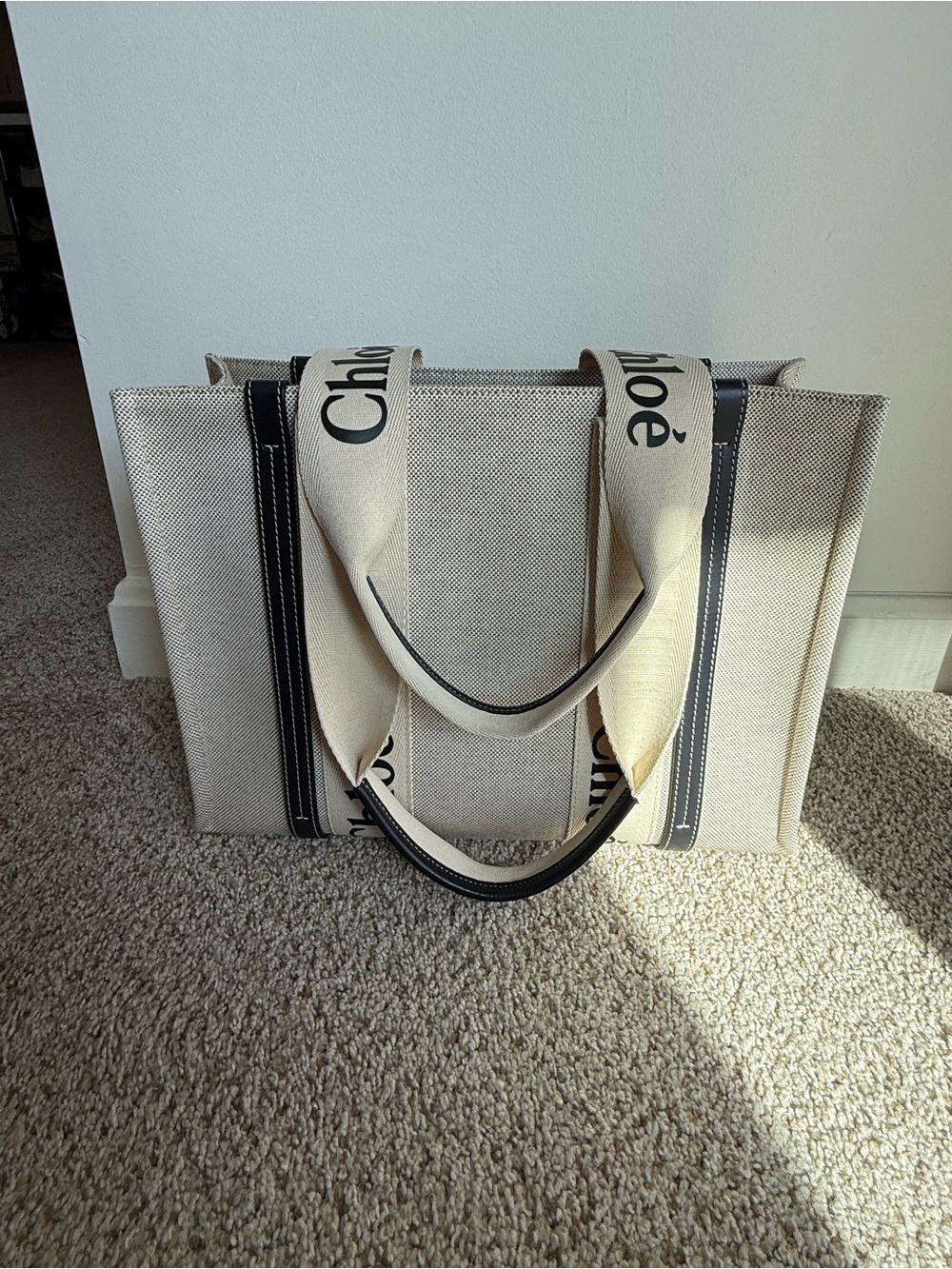 Chloe Woody Medium Tote - Picture 16 of 16